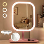 5X Magnifying USB LED Makeup Mirror Brighter Beauty